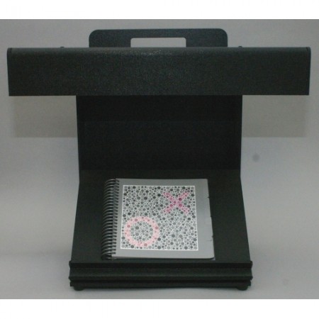 Illuminator for Pseudoisochromatic Tests with Easel